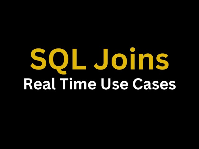 SQL Joins in Snowflake | Real Time Use cases in Joins | Types of Joins