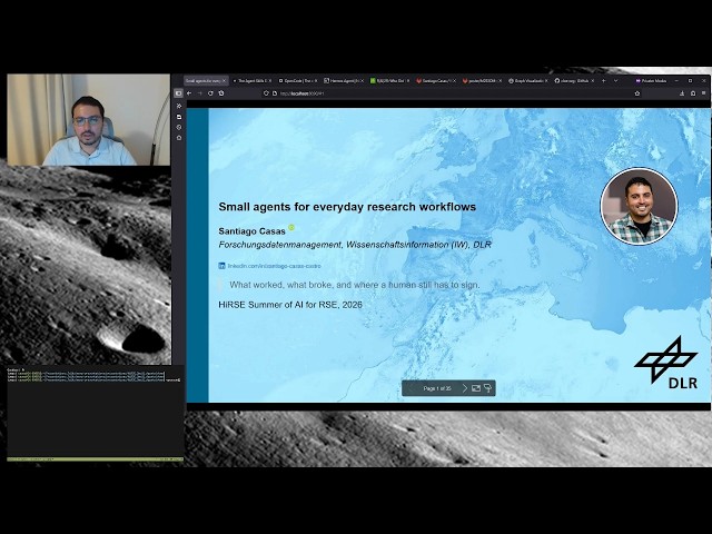 Small agents for everyday research workflows - HiRSE Summer of AI for RSE