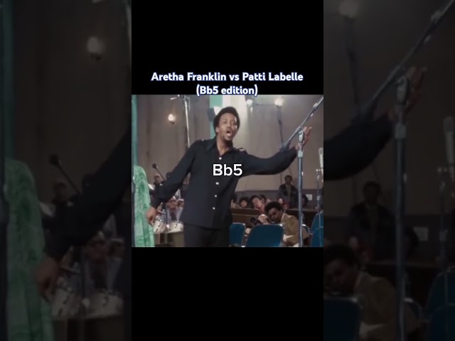 Aretha Franklin vs Patti Labelle #Bb5 #oldlandmark#ohmeohmy#highnote#amazinggrace#respect#live#soul