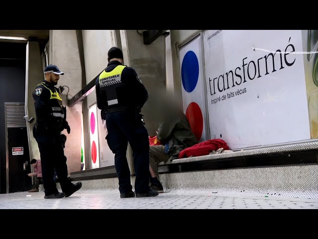 Suivez des constables spéciaux de la STM : reportage