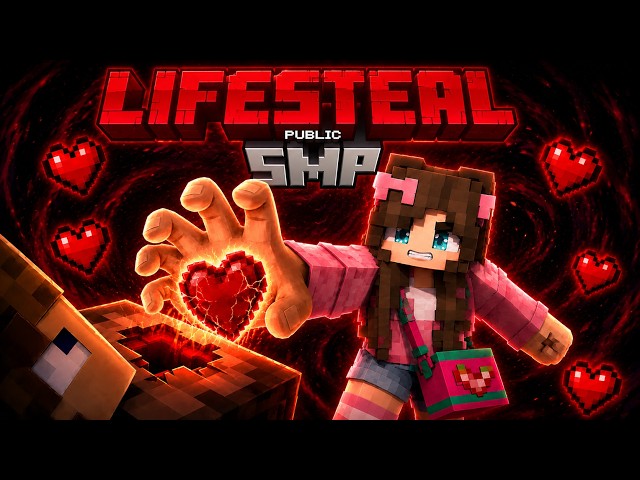 ♥️ Lifesteal ♥️ 24/7 Java+Pe🌸PookieSmp 🌸#shorts #minecraft #minecraftlive #minecrafthindi #mcpe