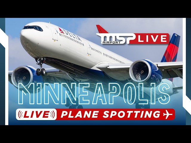 🔴 LIVE NONSTOP TWIN CITIES AIRPORT ACTION! ✈ MSP/KMSP AIRPORT ✈ 6/2/26