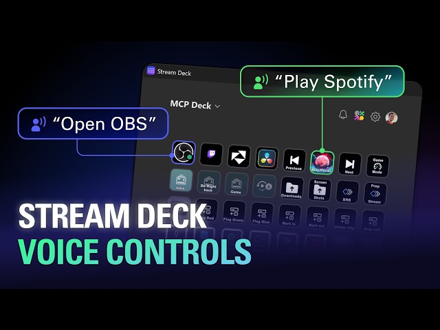 Control Stream Deck Actions Using Only Your Voice and NVIDIA Project G-Assist