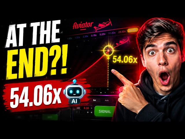 Aviator Predictor — The Biggest Signal Came at the End?!