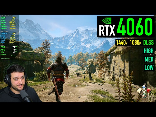 RTX 4060 - The Blood of Dawnwalker - Optimization? What's That???