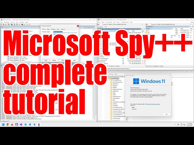 Microsoft Spy++ complete tutorial - July 2026 - 727903ab