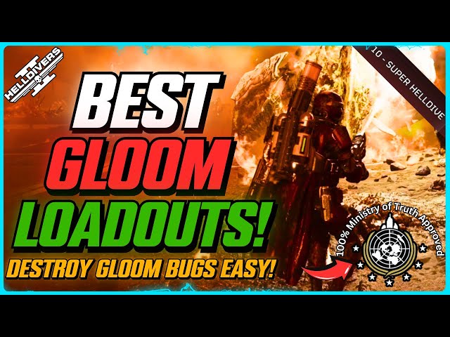 The BEST Loadouts For Gloom Terminids in Helldivers 2
