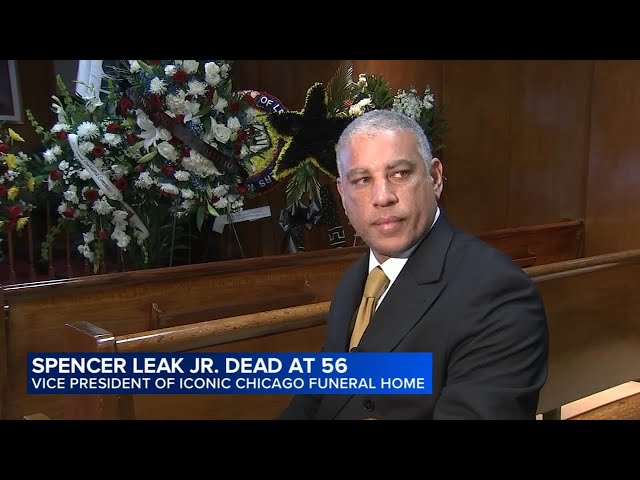 Spencer Leak Jr., vice president of Leak & Sons Funeral Homes, dies at 56: family