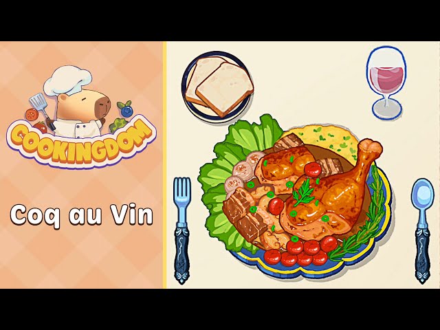 Cookingdom Level 137 Coq au Vin | Every Puzzle Solved! 🎯