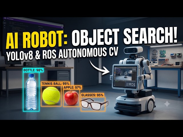 Building an Autonomous Guide Robot: YOLOv8 & ROS 2 Integration Deep Dive
