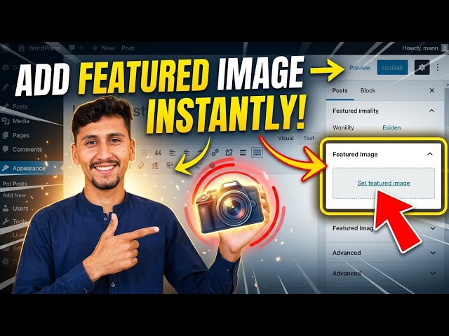 How to Add a Featured Image to a WordPress Post | WordPress Tutorial For Beginners