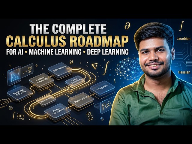 The ONLY Calculus Roadmap You Need for AI, ML & Deep Learning