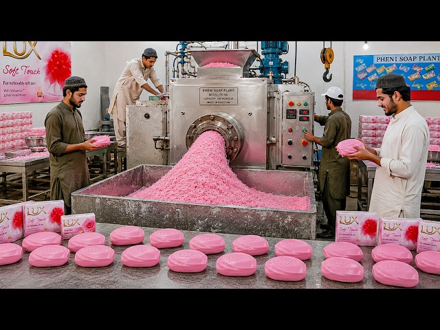 Incredible Process of Making Beauty Soap | Complete Soap Making Process | Inside Soap Factory