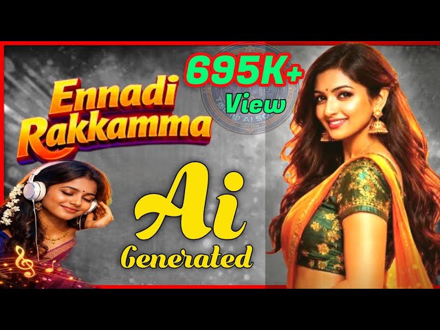 Ennadi Rakkamma | என்னடி ராக்கம்மா | Latest Tamil Ai Song | Ai Tamil Song 