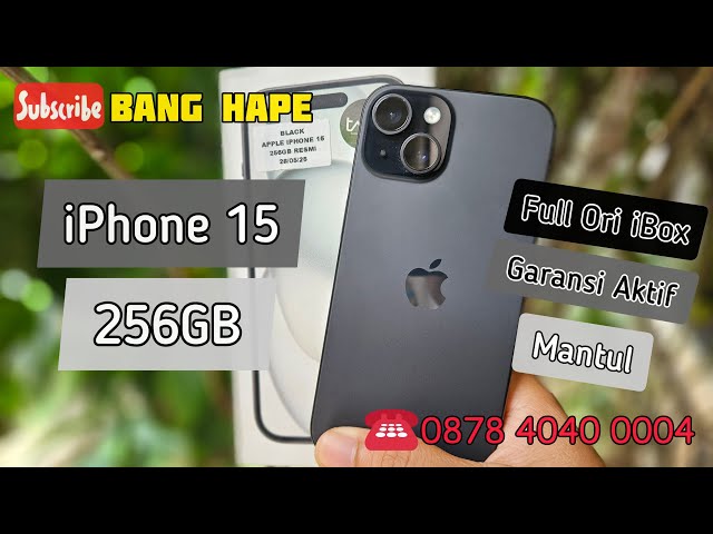Many people like it - Review of the iPhone 15 256gb in 2026 Bang Hape COD Tokopedia Shopee