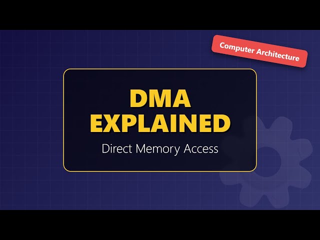 DMA Explained: Direct Memory Access Without CPU 🚀 Computer Architecture