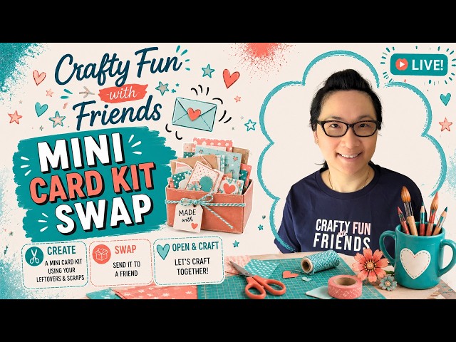 ▶️ LIVE (replay) - Crafty Fun with Friends (Ep. 174)