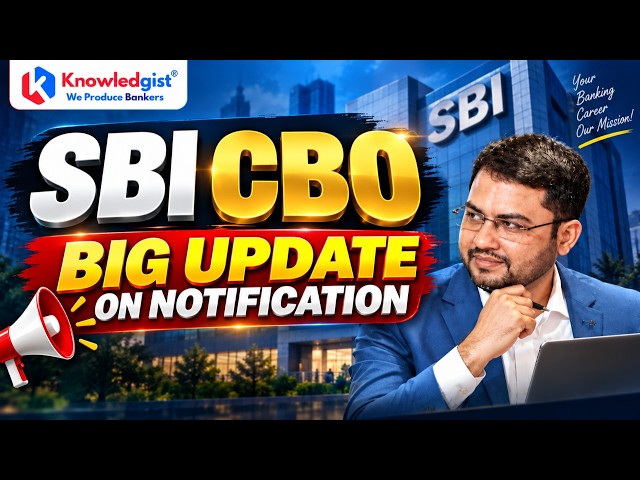 SBI CBO 2027 | New Vacancy Related Update | Big News