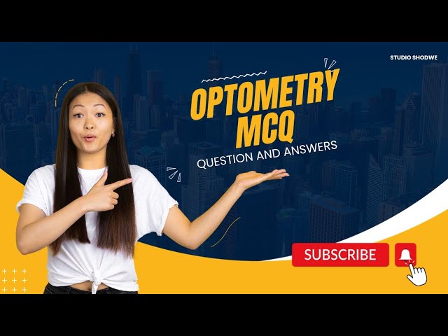 Optometry MCQ questions and answers | Optometry course