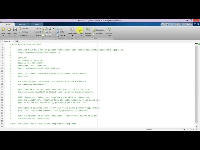 Face Expression Emotion Identification Using Matlab | With Source Code | Emotion Recognition