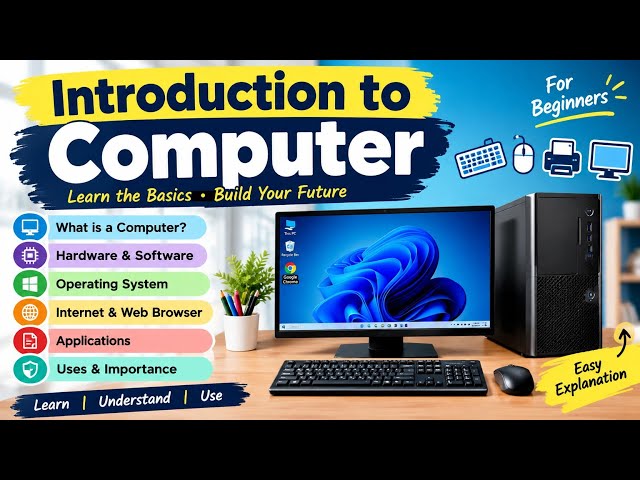 Computer knowledge// Introduction to computer kannada/ english 