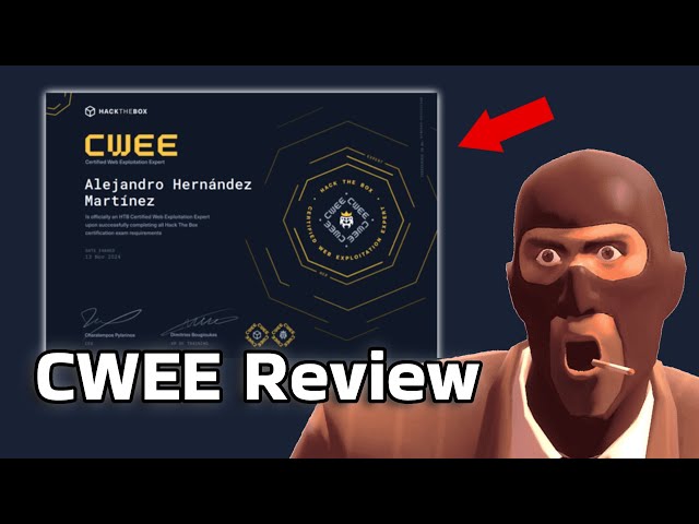 My HackTheBox CWEE Review