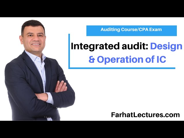 Integrated audit:  How to test design and effectiveness of Control?