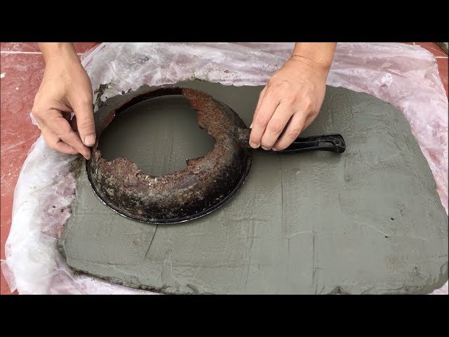 The Best Creative idea with recycled Cement - Unique Gift for your Garden - Diy Simple Flower pots