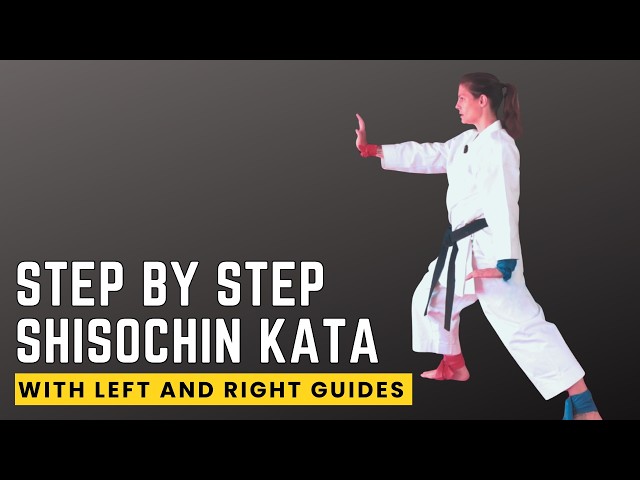 Learn Shisochin Kata for Goju Ryu (Easy, Step by Step)