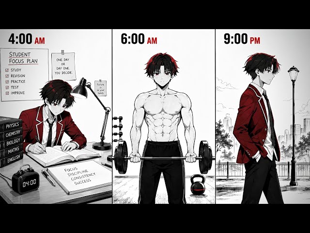 The Perfect Ayanokoji Daily Routine (Science-Backed)