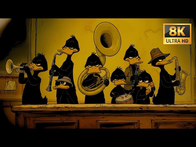 City Window Study — Soft Swing Noir Jazz with Warm Bass | Reading, Writing, Coding Focus