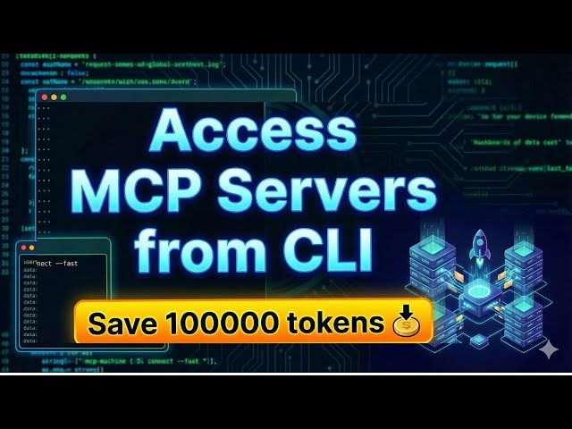 Install mcp-cli | Interact with any mcp server using command line | Save thousand of tokens