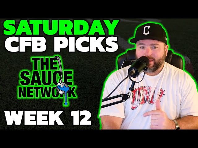 Week 12 College Football Picks with Kyle Kirms | Saturday November 15th