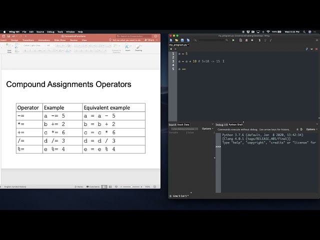 Compound Assignment