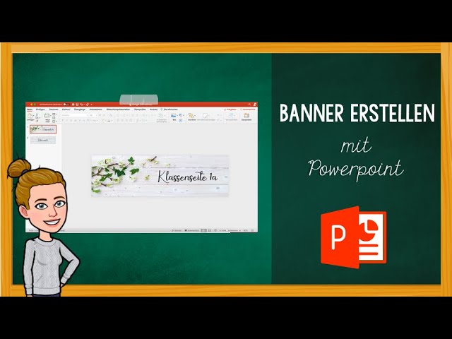 Banner erstellen mit Powerpoint