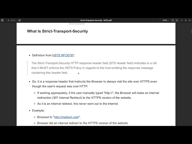 Entendiendo HTTP Strict-Transport-Security (HSTS) Parte 1/4