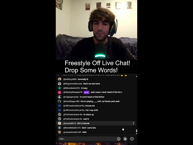 Freestyling Off Your Words In Chat! (Beats prod. ARVM, prod Just Dan, Prod. GoldDigger, Prod. SOBY)