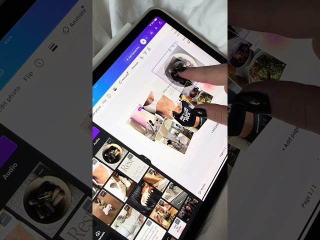 Making Vision Board in Canva Template