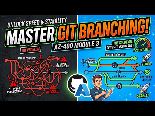 3. Master Git Branching: Accelerate Delivery & Maintain Quality (AZ-400 Module 3)