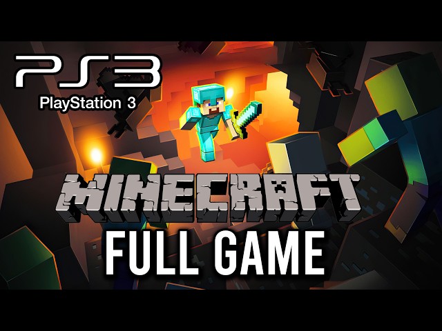 Minecraft PS3 Edition - FULL GAME Playthrough - No Commentary