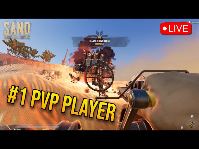 🛑LIVE | #1 PVP PLAYER POV | SMALL CREW CHAOS | NEW BUILD AGAIN | SAND: Raiders of Sophie