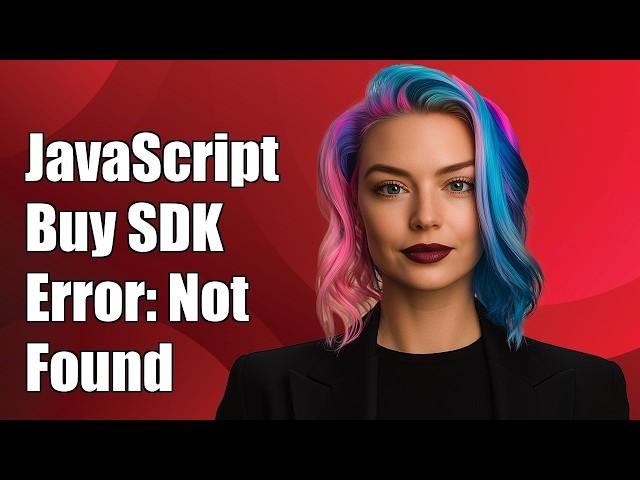 Javascript Buy SDK - Error: Not Found
