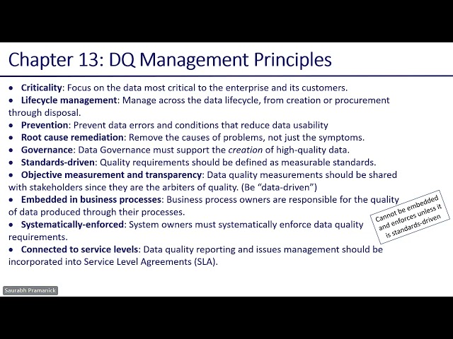 CDMP   Data Quality Management - DAMA