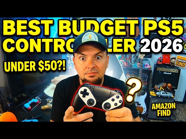 Best Budget PS5 Controller - Cheap Amazon PlayStation 5 Gaming Controller Under $50
