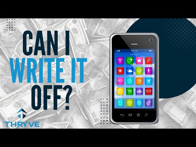Can I Write Off My Phone as a Business Owner? (What the IRS Actually Allows)