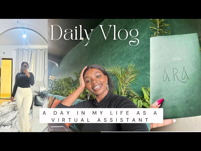 A DAY IN MY LIFE AS A VIRTUAL ASSISTANT #vlog#virtualassistant #youtube #adayinmylife #gym #work 