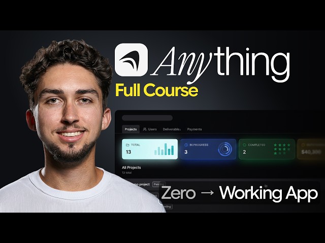 Anything AI App Builder: Full Course