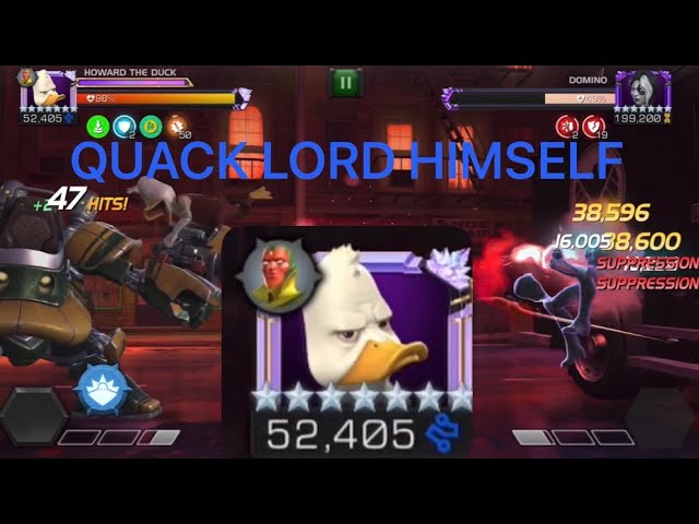 LAST, BUT CERTAINLY NOT LEAST! R4 Ascension 1 Howard The Duck Showcase