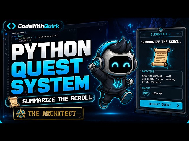 Building my Solo Leveling style tutor to learn Python.