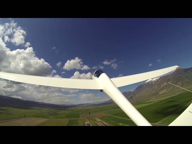 Glider Winch Launch - Different Angles